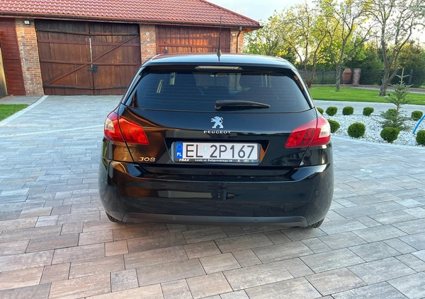 Peugeot 308 cena 34800 przebieg: 99511, rok produkcji 2013 z Witkowo małe 56